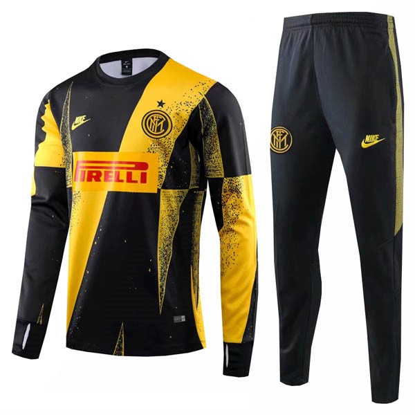 Chandal Inter Milan 2019-20 Negro Amarillo Rojo